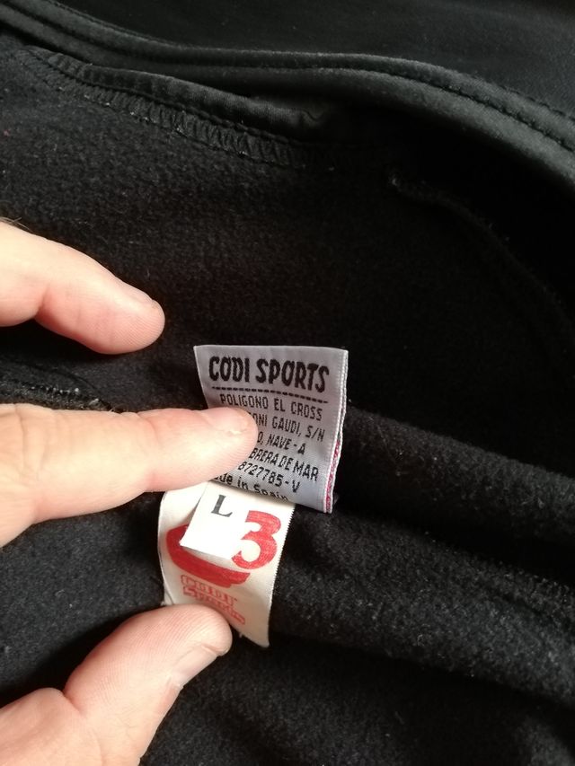 Culote largo talla L Codi