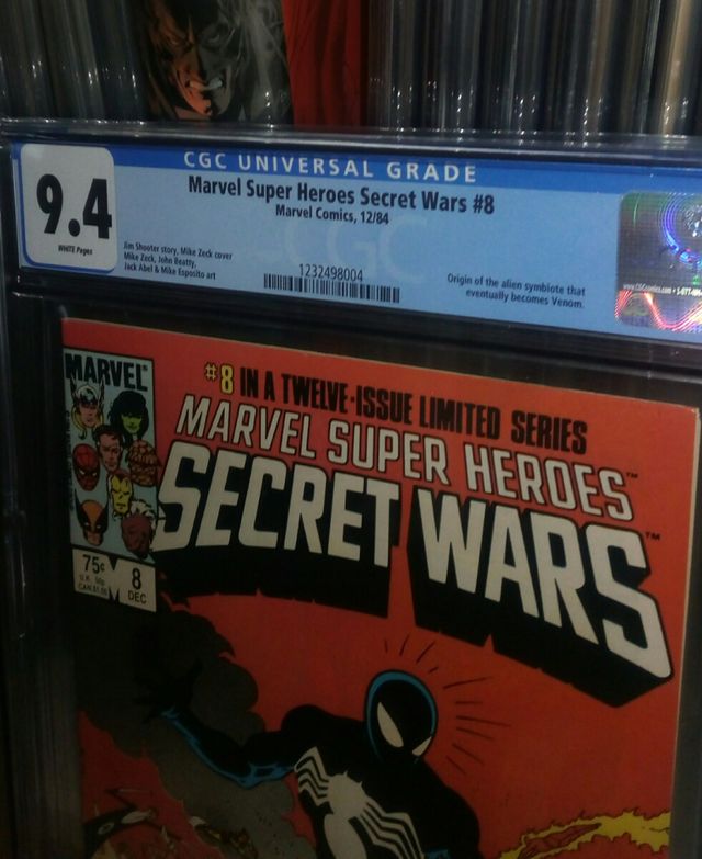 Trilogia simbionte amazing spiderman cgc