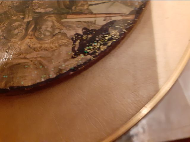 Antiguo cuadro de la Virgen de los Desamparados