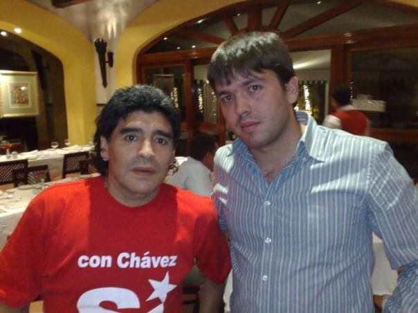 Autógrafo de Maradona