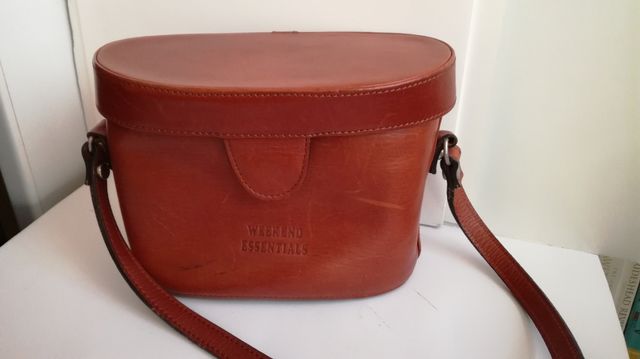 Bolso de cuero de bandolera