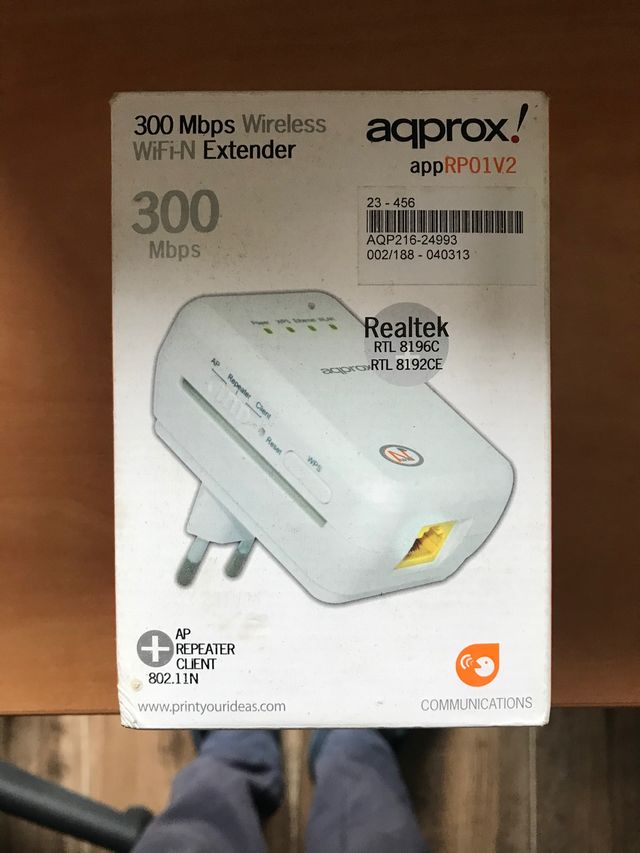 Repetidor wifi Aqprox appRp01V2