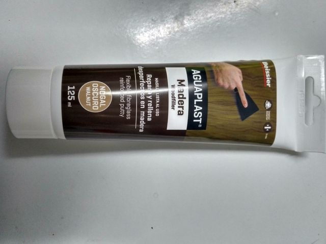 barniz al agua color palisandro - nogal