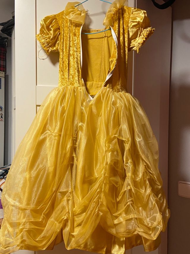 Vestido de la bella y la bestia