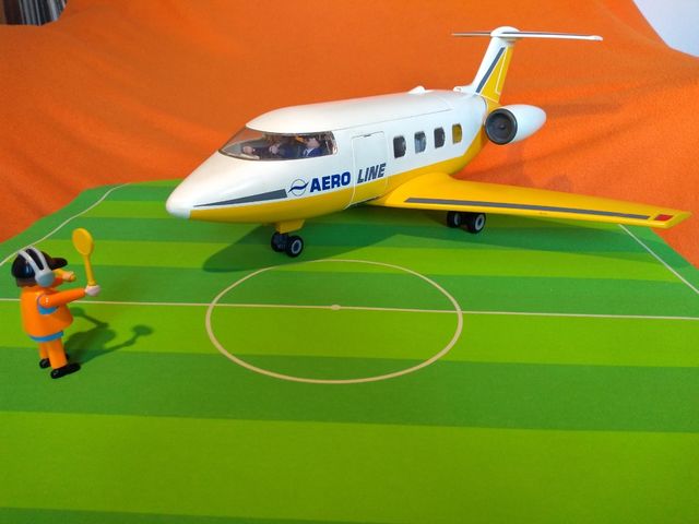 Avión clásico de Playmobil 3185