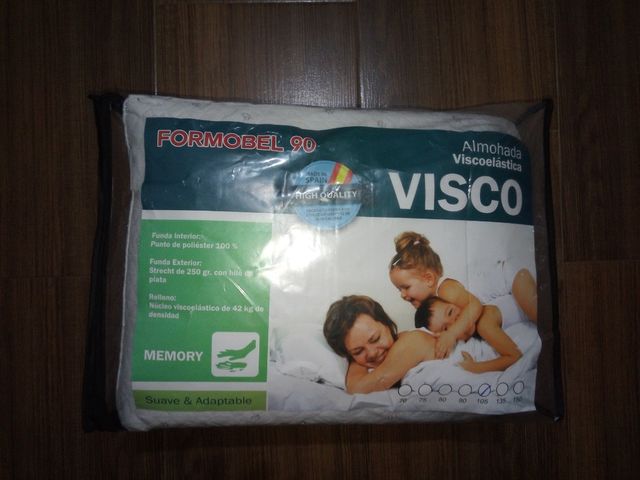 almohada viscoelástica de 1'05mts
