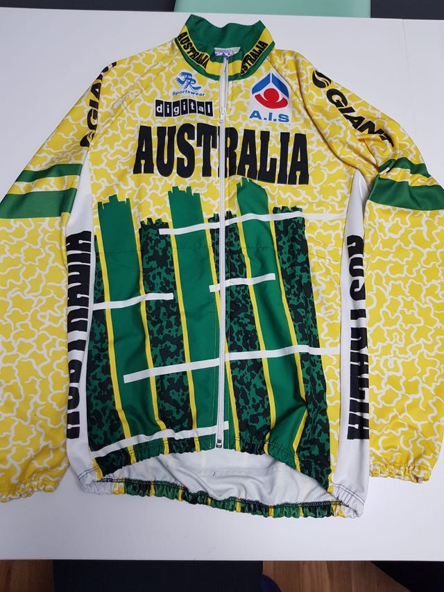 Maillot selección australia ciclismo