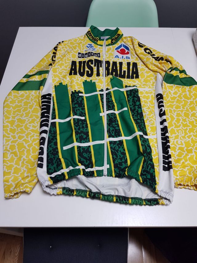 Maillot selección australia ciclismo