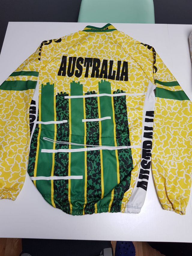 Maillot selección australia ciclismo