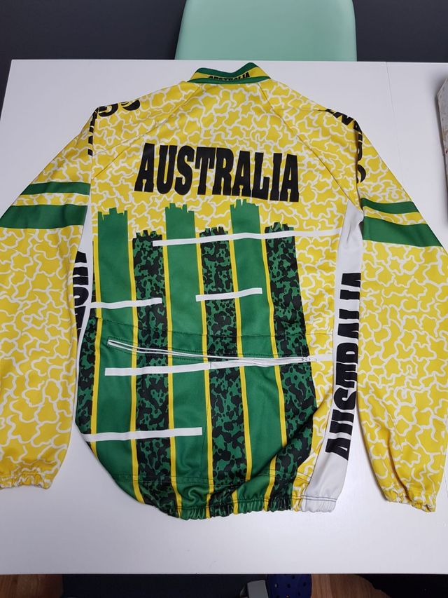 Maillot selección australia ciclismo