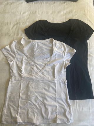 h&m camiseta tirantes lactancia