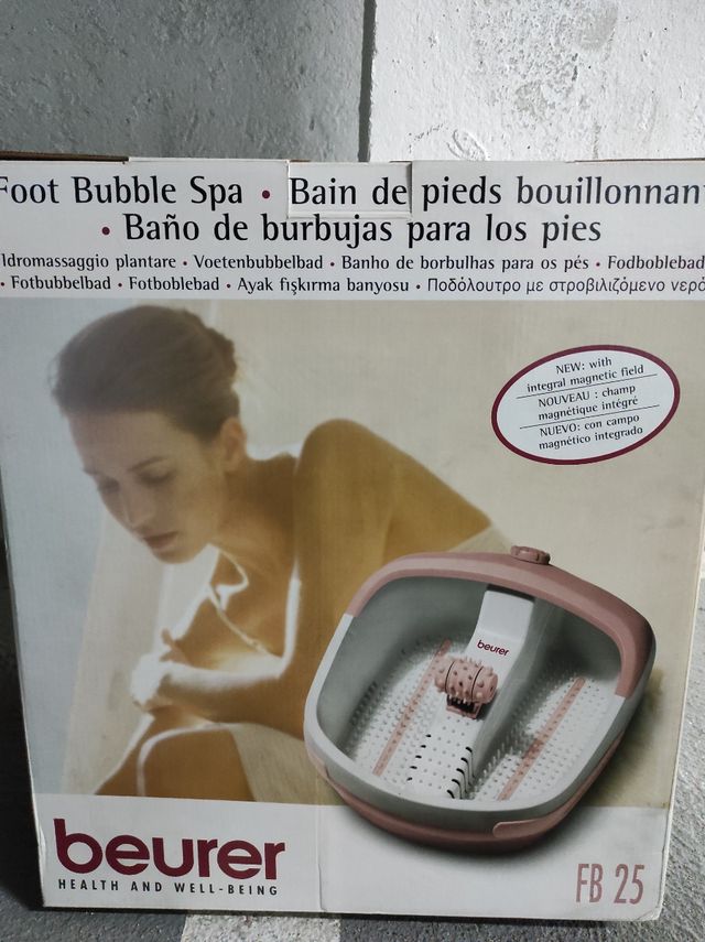 BAÑO BURBUJAS PARA PIES