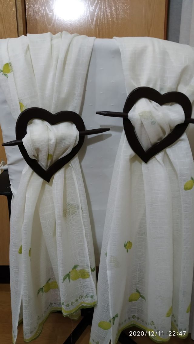 Alzapaños para cortinas