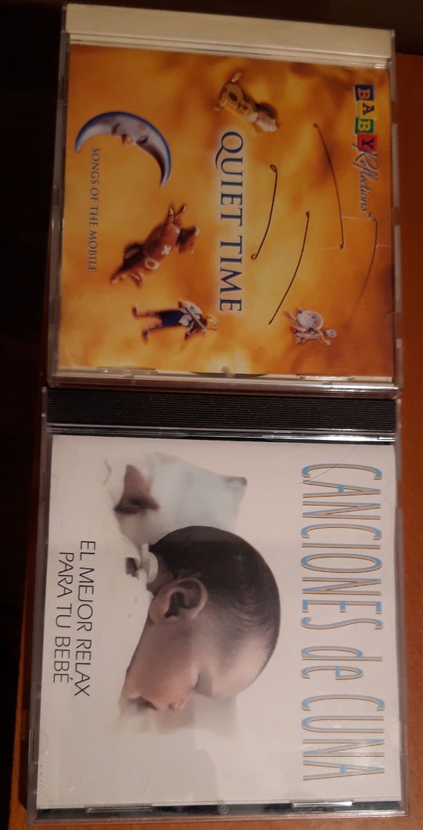 CD's música relajante bebés + 3 bolsas regalo