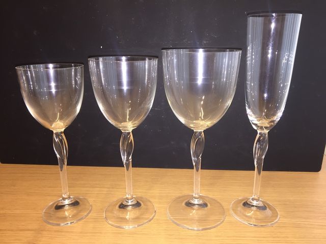 Copas cristal de Bohemia