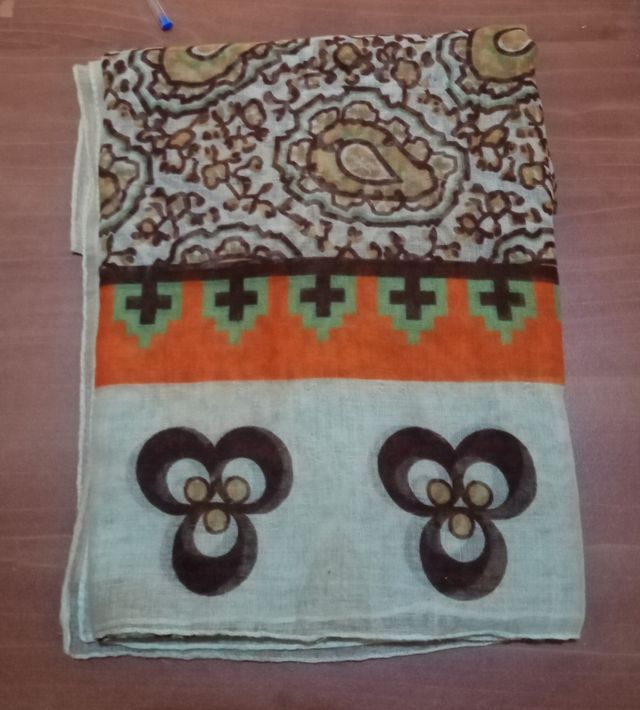 Pañuelo tonos Beige/Tostado/Marrón