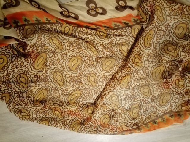 Pañuelo tonos Beige/Tostado/Marrón