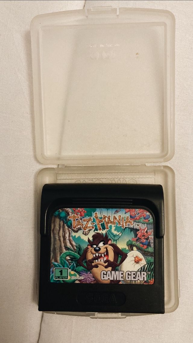 Juego game gear taz
