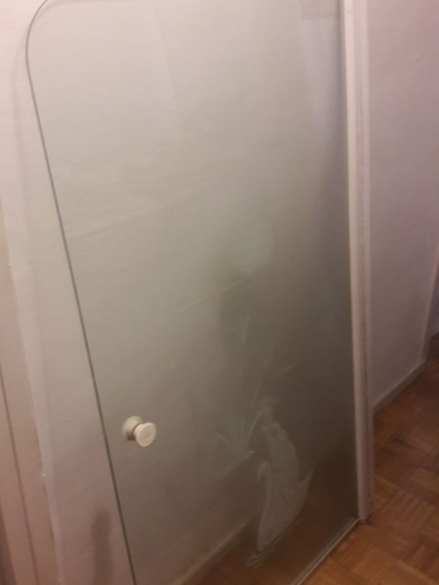 Mampara de baño 1'45×85 cm