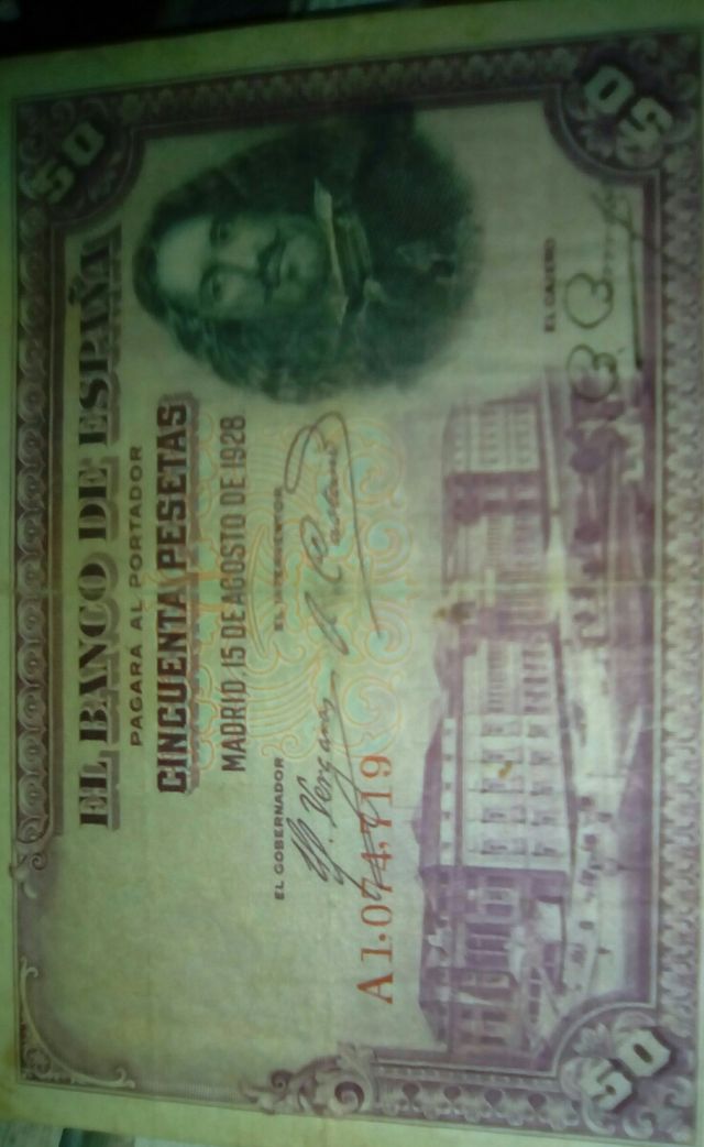 ,billete antiguo,precio negociable,a convenir