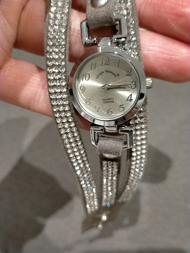 Reloj  quartz pulsera brillo