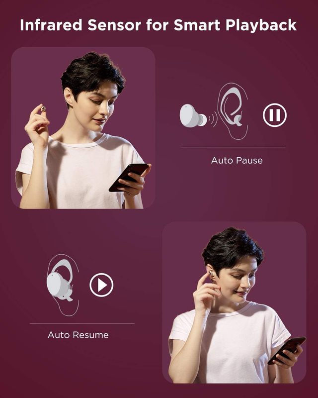 Auriculares Inalámbricos Bluetooth 28 Horas reprod