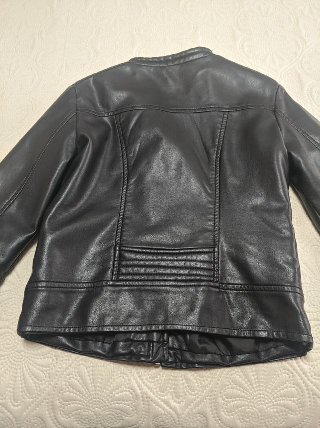 cazadora polipiel talla,10