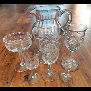 Juego de copas vintage