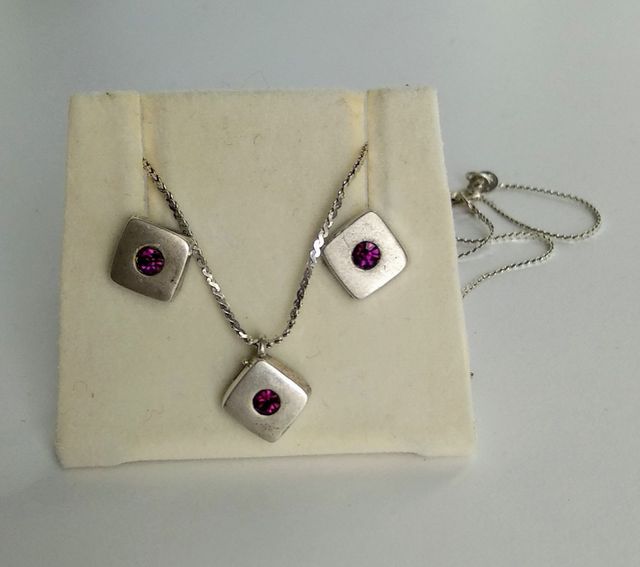 Conjunto de plata de ley