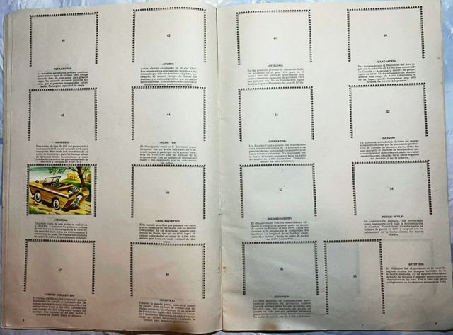 Album de cromos chocolates Solsona