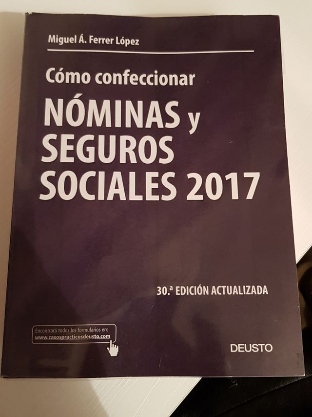 Cómo Confeccionar Nóminas Y Seguros Sociales 2017 De Segunda Mano Por 12 En El Cerro De Andévalo En Wallapop