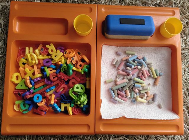 Pizzarra doble, de Imaginarium