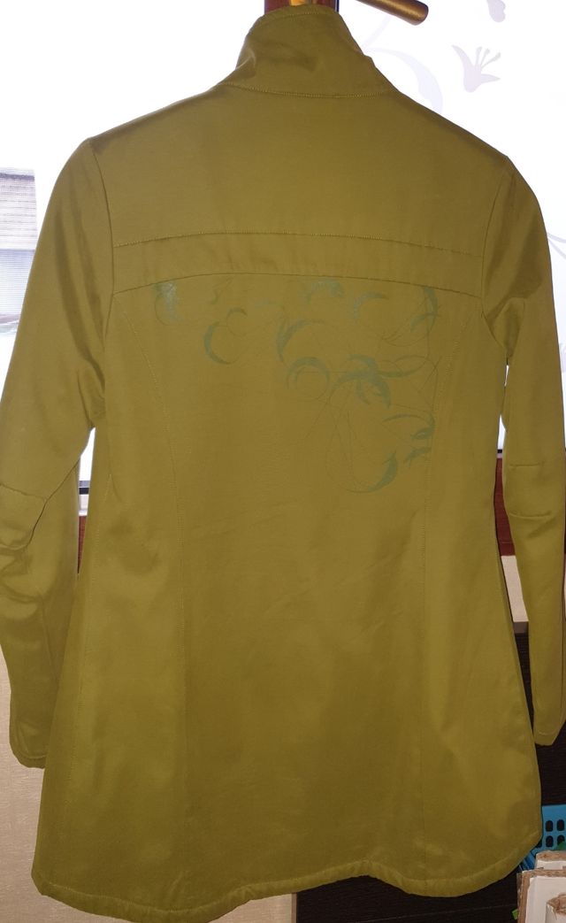 Parka color pistacho Skunkfunk