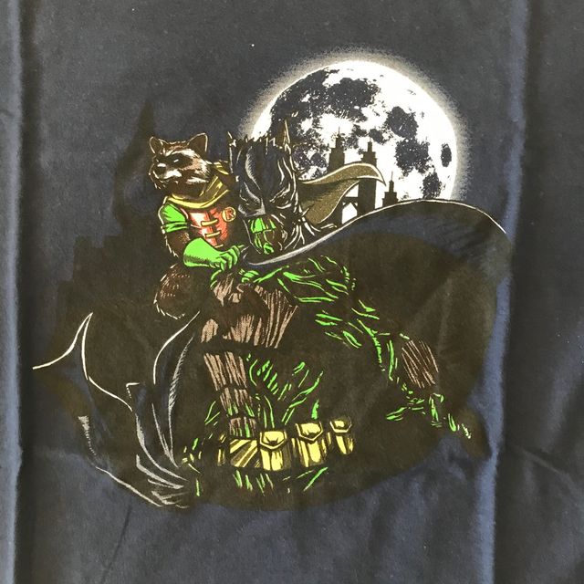 Camiseta Batman-Guardianes de la Galaxia