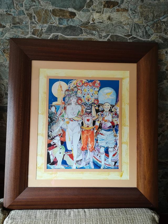 Cuadros de madera en perfecto estado