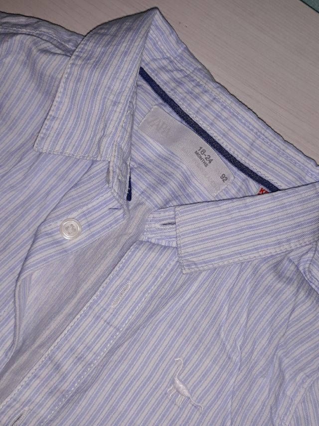 camisa pantalon ZARA MAYORAL 18 24 niño bebe