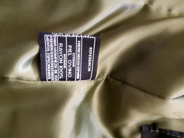 CHAQUETA PIEL MUJER TALLA 38