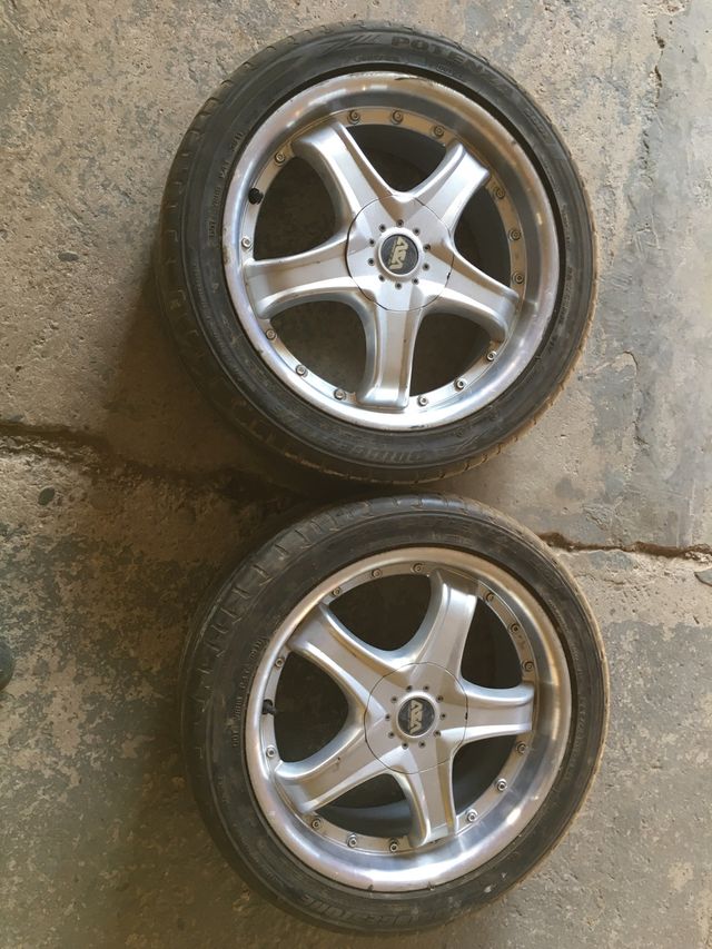 JUEGO LLANTAS DE ALUMINIO 17 PULGADAS