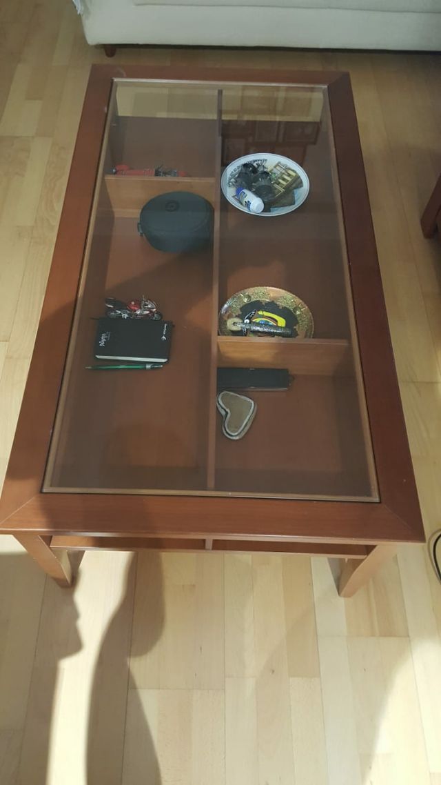 mesa central de salón