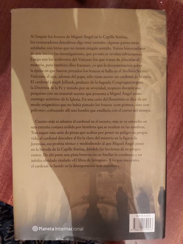 Livro romance histórico A Conspiração Sistina