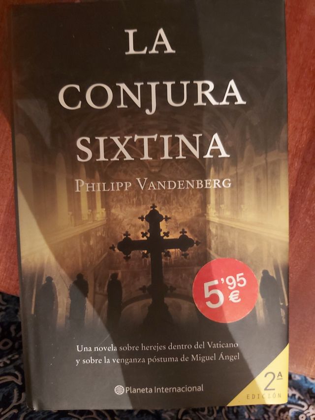 Livro romance histórico A Conspiração Sistina