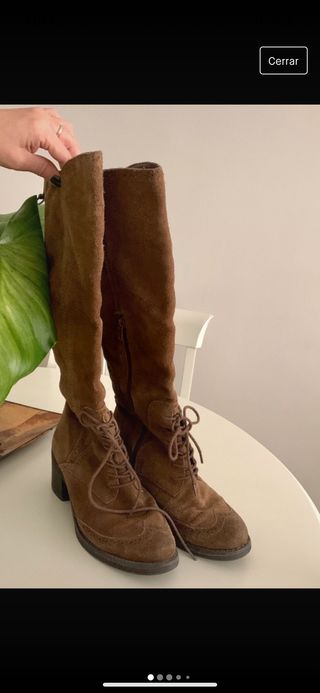 Estas son las botas de Cortefiel y Slow Love que Sara Carbonero lleva sin  parar y que tú no te vas a querer quitar