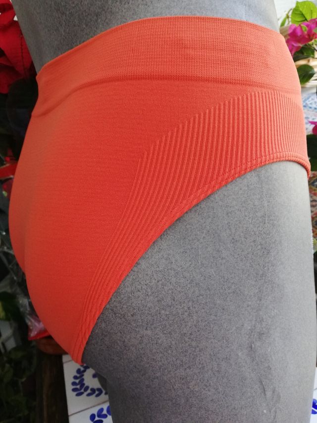 Calzoncillo Slip sin Costuras L de Platino