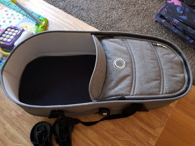 Capazo bugaboo bee 5 gris melange