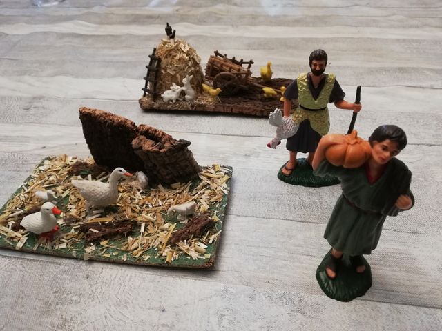 figuras belén plástico 