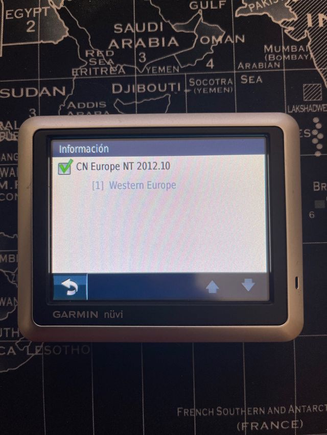 Navegador GPS Garmin para coche
