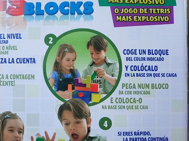 Tetris Blocks Juego de mesa