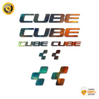 ADHESIVOS cuadro cube 8 logos galaxy