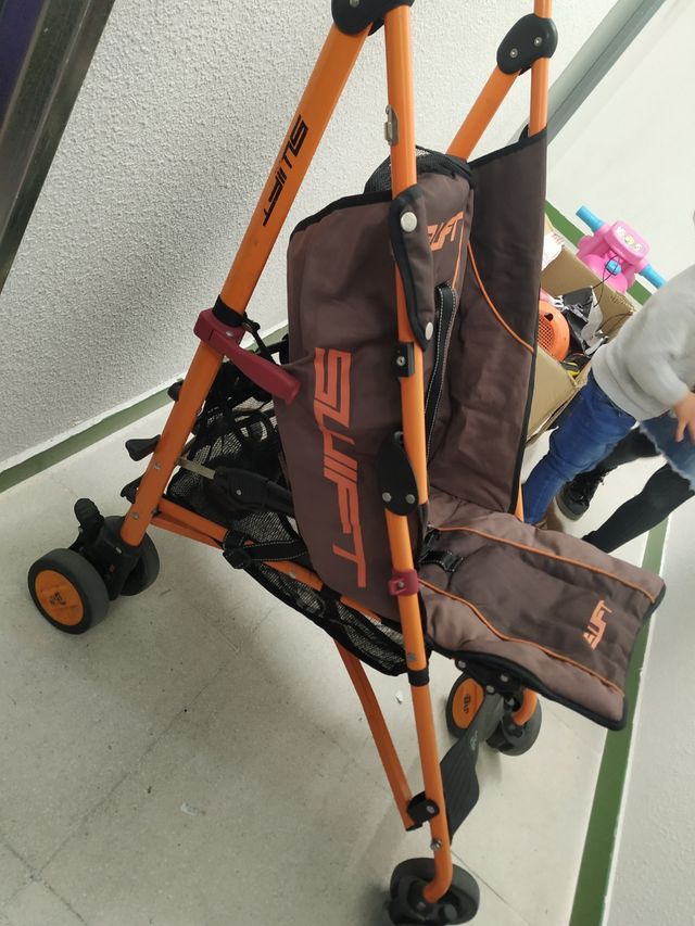 Silla paseo tipo paraguas MS SWIFT naranja