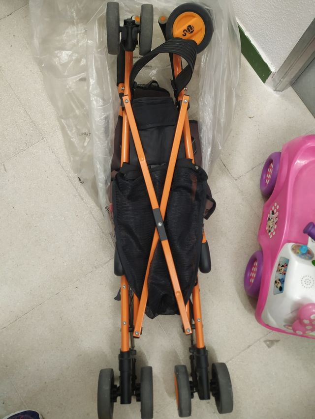 Silla paseo tipo paraguas MS SWIFT naranja